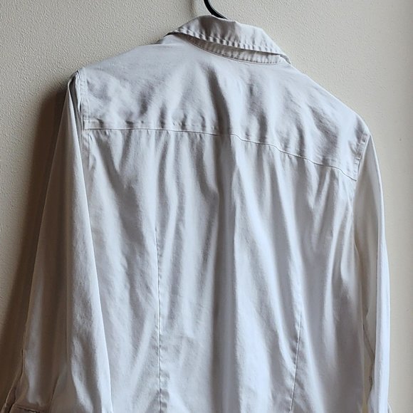 Kirkland Signature White Button Down Shirt Size Large - Picture 14 of 16